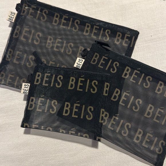 BEIS Accessories - BÉIS Mesh Trio Pouches